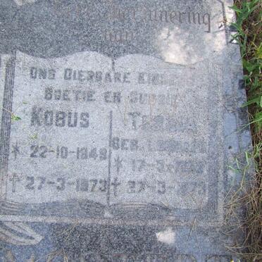 MOSTERT Kobus 1949-1973 &amp; Tersia LOMBARD 1952-1973