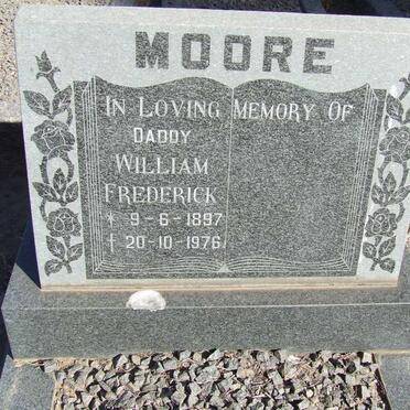 MOORE William Frederick 1897-1976