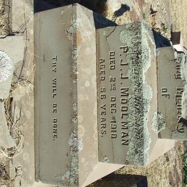 MOOLMAN P.J.J. -1918