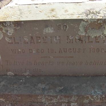 MORLEY Elizabeth -1909