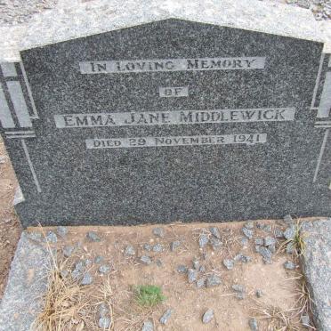 MIDDLEWICK Emma Jane -1941