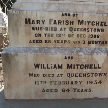 MITCHELL Thomas -1901 &amp; Mary Farish -1906 :: MITCHELL William -1934