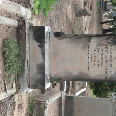 MILLER William Caffyn -1915