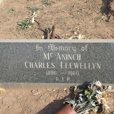 McANINCH Charles Llewellyn 1896-1960