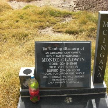 MCINGANA Monde Gladwin 1946-2008