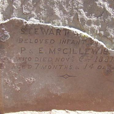 McGILLEWIE Stewart -1881