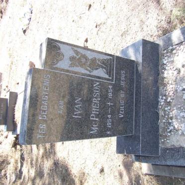 McPHERSON Ivan 1954-1954
