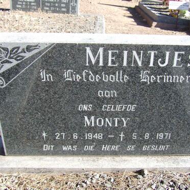MEINTJES Monty 1948-1971