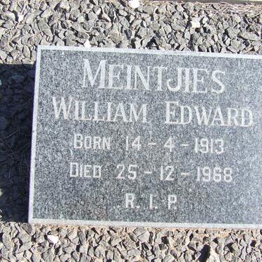 MEINTJIES William Edward 1913-1968