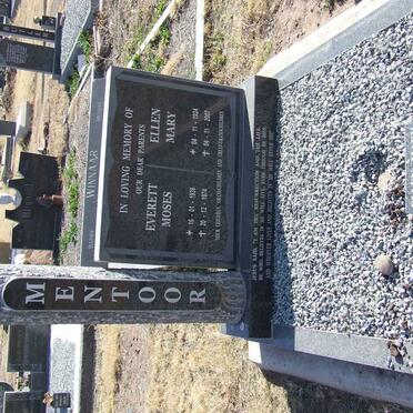 MENTOOR Everett Moses 1928-1974 &amp; Ellen Mary 1924-2007
