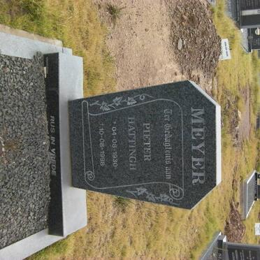 MEYER Peter Hattingh 1930-1998