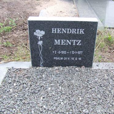 MENTZ Hendrik 1912-1977