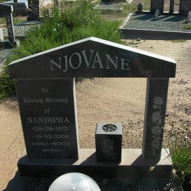 NJOVANE Nondipha 1973-2004