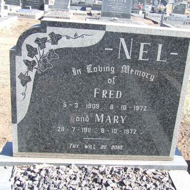 NEL Fred 1909-1972 &amp; Mary 1911-1972