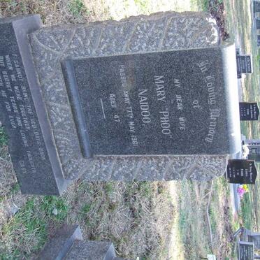 NAIDOO Mary -1961