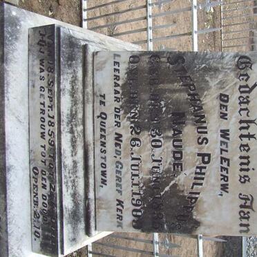 NAUDE Stephanus Philippus 1835-1909