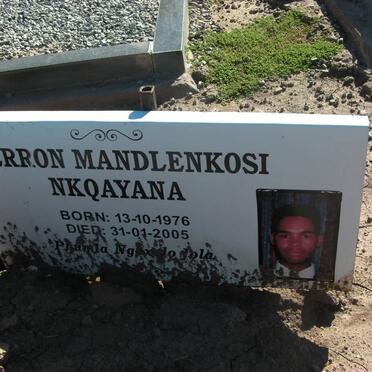 NKQAYANA Derron Mandlenkosi 1976-2005 &amp; Vuzumzi 1982-2005