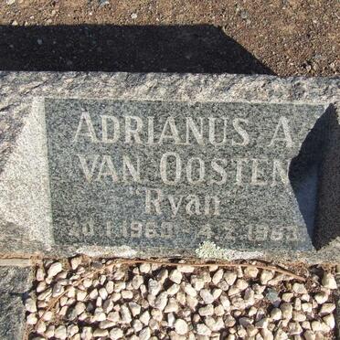 OOSTEN Adrianus A., van 1963-1963