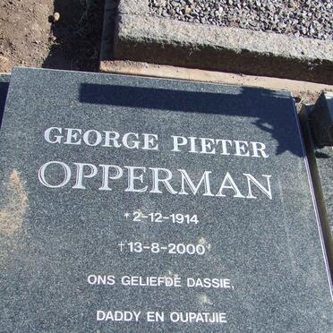 OPPERMAN George Pieter 1914-2000