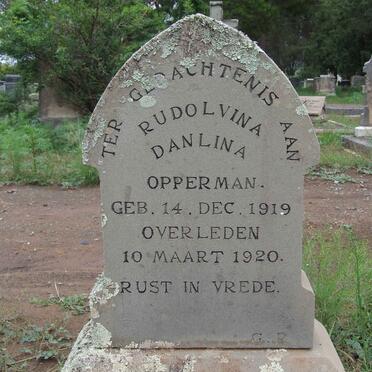 OPPERMAN Rudolvina Danlina 1919-1920