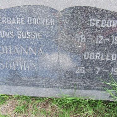 OPPERMAN Johanna Sophia 1924-1965