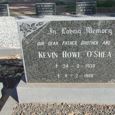O'SHEA Kevin Howe 1938-1988