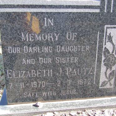 PAUTZ Elizabeth J. 1970-1972