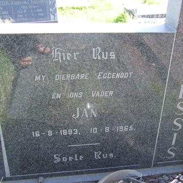 PLESSIS Jan, du 1893-1965