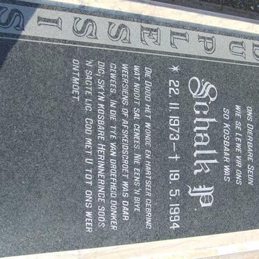 PLESSIS Schalk P., du 1973-1994