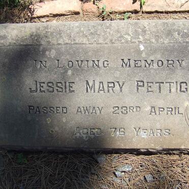 PETTIGREW Jessie Mary -1933