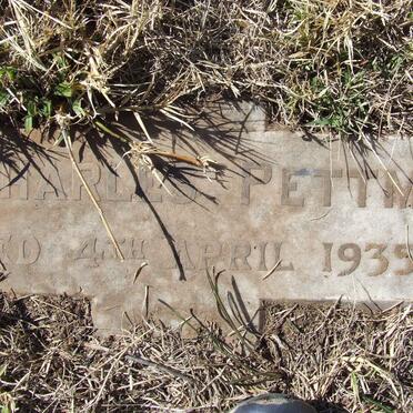 PETTMAN Charles -1935