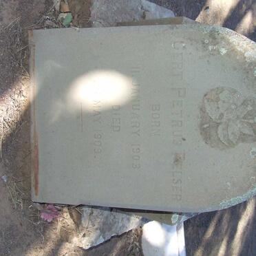 PELSER Gert Petrus 1903-1909