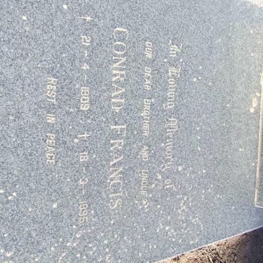 PENBERTHY Conrad Francis 1909-1995