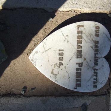 PEINKE Leonard -1934