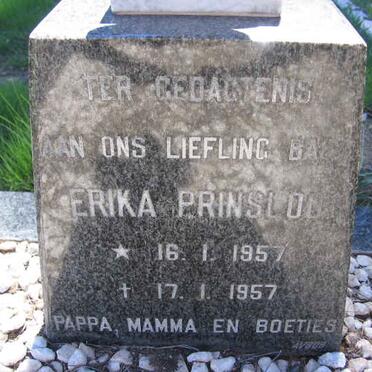 PRINSLOO Erika 1957-1957