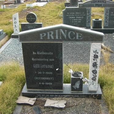 PRINCE Katie nee BEZUIDENHOUT 1926-1999