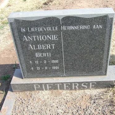 PIETERSE Anthonie Albert 1916-1991