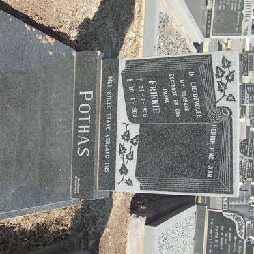 POTHAS Frikkie 1936-1982