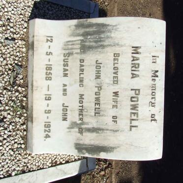 POWELL Maria 1858-1924