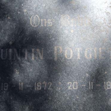 POTGIETER Quintin 1972-1972