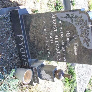 PYOOS August Alexander 1933-1992