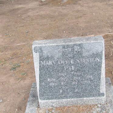 PYE Mary Olive Stanton nee YONGE 1891-1949