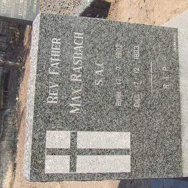 RASBACH Max 1902-1933
