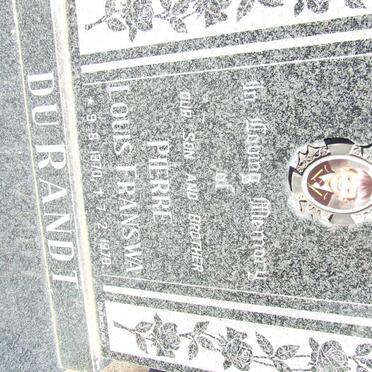 RANDT Pierre Louis Franswa, du 1970-1978