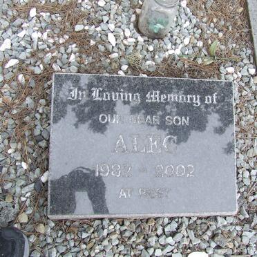 RASMUSSEN Alec 1982-2002