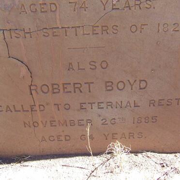 RIDGARD Robert Boyd -1885