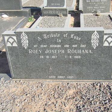 ROUHANA Roey Joseph 1917-1968