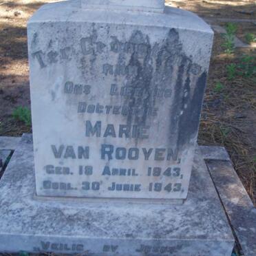 ROOYEN Marie, van 1943-1943