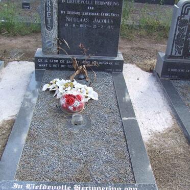 ROETS Nicolaas Jacobus 1932-1972 &amp; Levena Catharina CAMPBELL 1936-2008