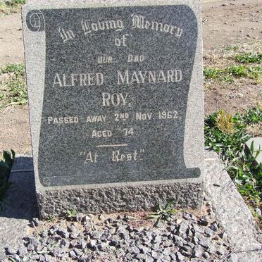 ROY Alfred Maynard -1962